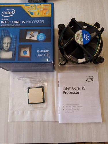 Processeur intel 4670k 40 - processeur, 3.40