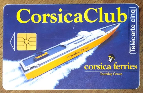 Telecarte corse corsica - telecarte, 5u