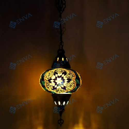 Lustre suspendu verre - lustre,