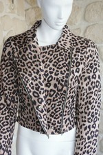Blouson léopard neuf taille M