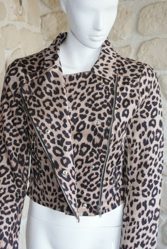 Blouson léopard neuf taille - , m