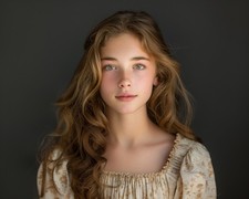 8x10 Elegant Female Portrait