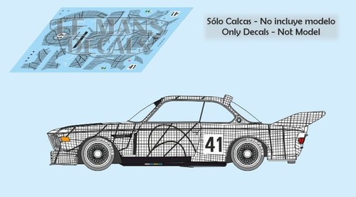 Autocollants bmw csl le - 3.5,
