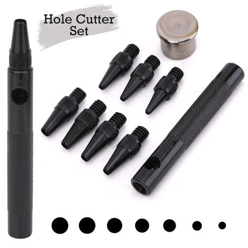 Cuir outil poinçon set 7pcs - outil,