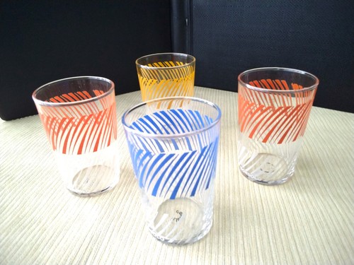 Verres gobelets décor - 4,