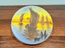 Boite en verre signée Peynaud