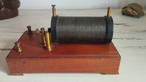Bobine ruhmkorff ancienne - bobine,