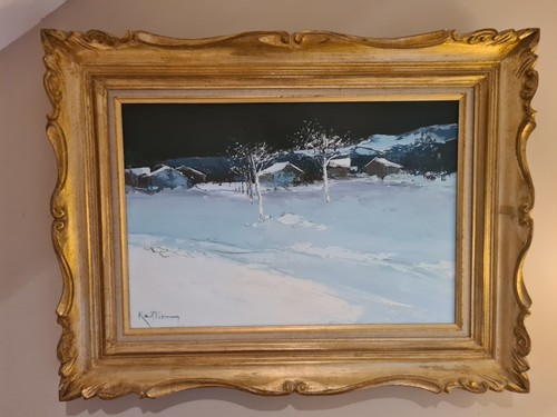 Toile peinture huile - toile,