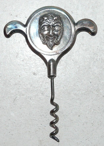Tire bouchon metal argente - en,