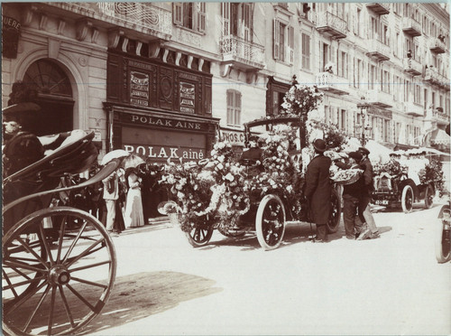France vue une - vue, voiture