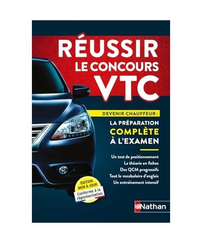 Réussir concours vtc - le,