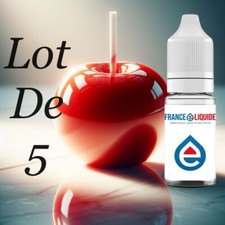 E liquide Pomme d'amour 5 X