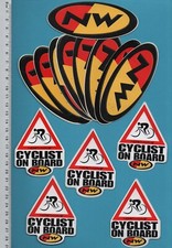 NORTHWAVE = CYCLISME VELO VTT BMX / SPORT - LOT 15 AUTOCOLLANTS