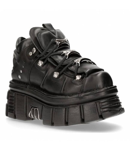 Bottines cuir avec - en,