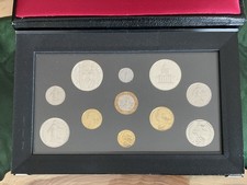 FRANCE 1990 SERIE FDC - COFFRET 11 monnaies 1 centime à 100 Francs dont PANTHEON