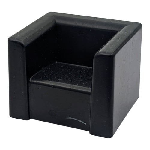 Playmobil fauteuil noir carré