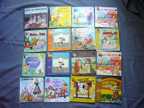 Vyniles 45t disney anciens - 16,