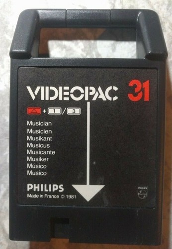 Videopac musicien musician - 31,