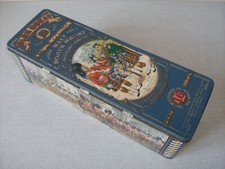 Ancienne boîte scotch whisky Glen Moray Highland Régiments en métal vide