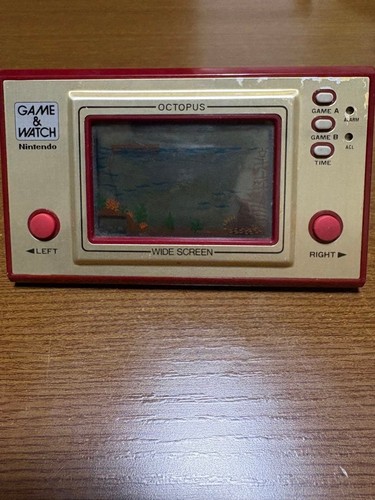 Nintendo game watch octopus - game,