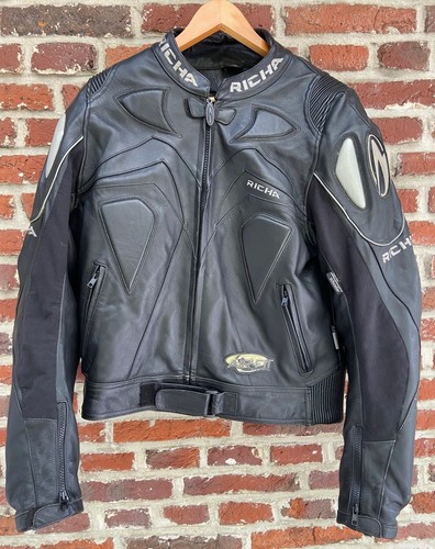 Veste moto cuir richa - en,