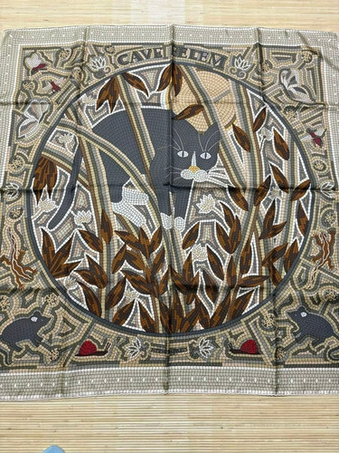 Souris hermes carre cave - souris, 90