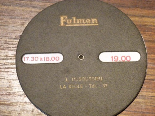 Disque stationnement fulmen - disque,