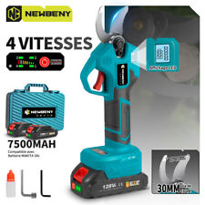 30mm Secateur Electrique sans Fil avec Affichage LCD SK5 Lame Moteur Sans Balais