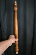 Balustre en bois tourné et