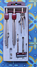 Coffret de Compas à dessin ROTRING Vintage années 1980 RFA