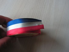 ruban  medaille militaire  bleu blanc rouge  n2 