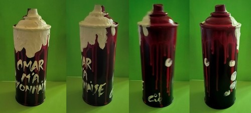 Peinture sur bombe - ,