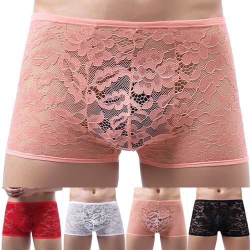 Boxer homme transparent slip