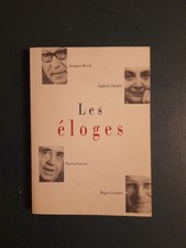 Les éloges (SGDL : Jacques Borel, Andrée Chedid, Pierre Gascar, Roger Grenier)