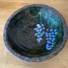 Égouttoir A Fruits Rustique Artisanal  Muscaris 24 Cm Diamètre