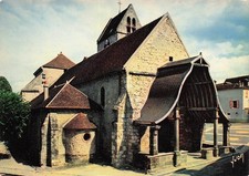77 EGLISES D AVON PORTAIL ET PORCHE EN BOIS DU XVIE SIECLE