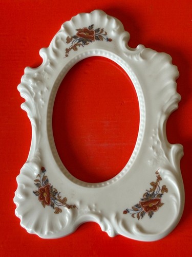 Cadre photo porcelaine - porcelaine, blanche