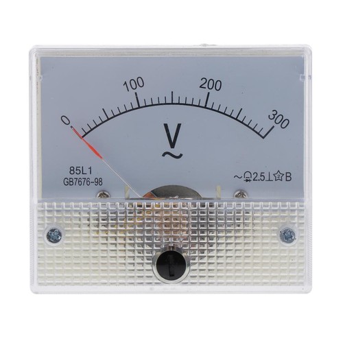Voltmètre analogique à - 1x,