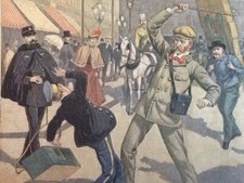 LE PETIT JOURNAL - FAIT DIVERS - UN ANGLAIS IRASCIBLE - 1900