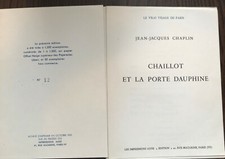 Chaplin J.J: Chaillot et la
