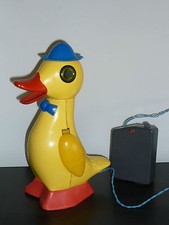 ANCIEN CANARD MECANIQUE AUTOMATE FONCTIONNE ANNEE 50 MECHANICAL DUCK