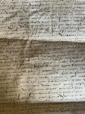 Parchemin Manuscrit Moyen Âge