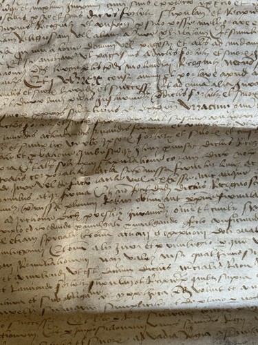 Parchemin manuscrit moyen - manuscrit,