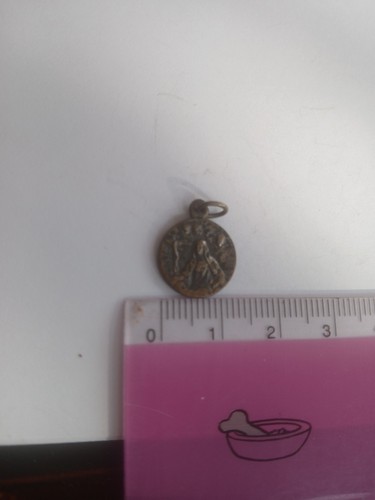 Ancien pendentif médaille - ancien,