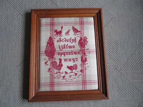 Ancien abecedaire point - ancien,