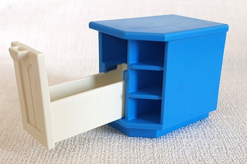 Playmobil meuble angle - meuble, bleu