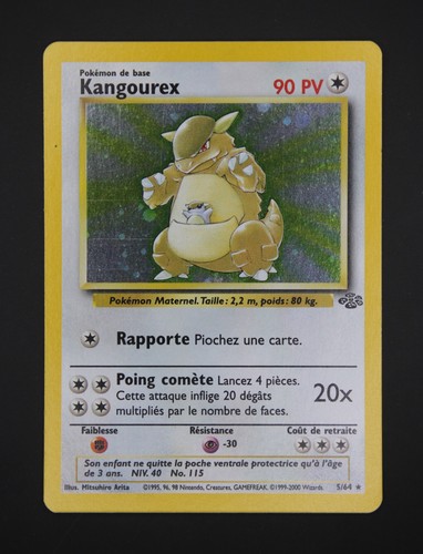Carte pokemon kangourex - carte,
