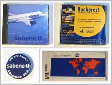 SABENA 1er vol BUCAREST déc