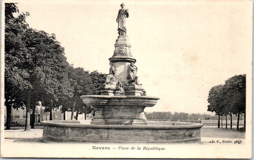 Nevers carte postale - nevers,