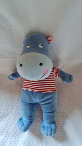 Doudou peluche hippopotame - peluche,